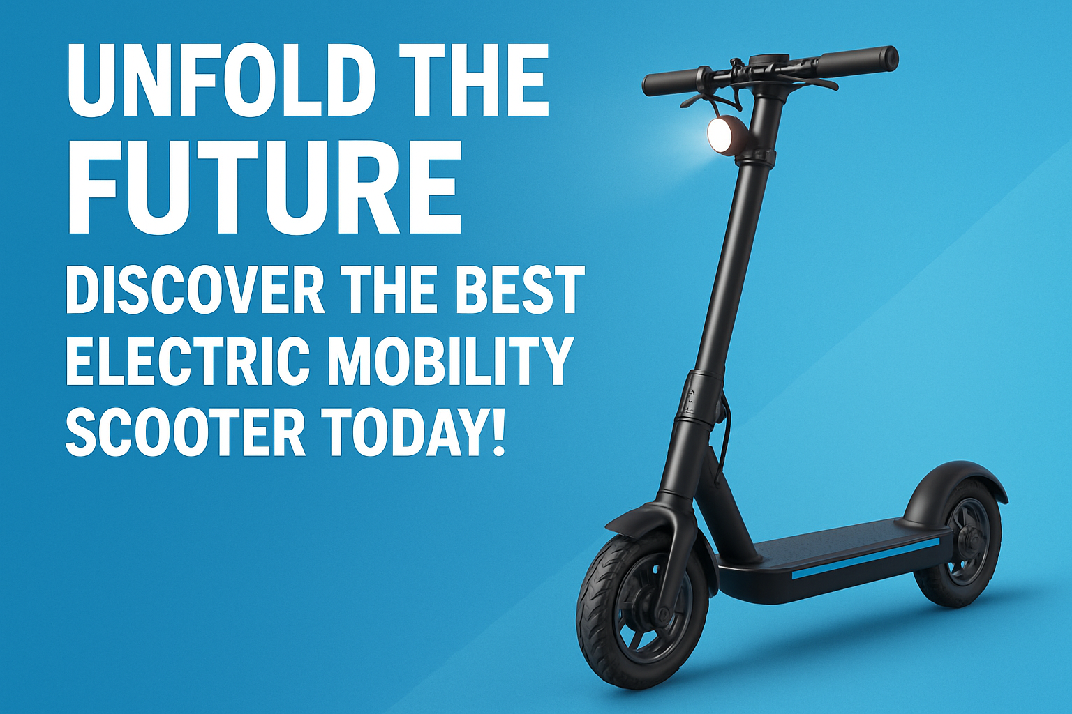 Unfold the Future: Discover the Best Electric Mobility Scooter Today!