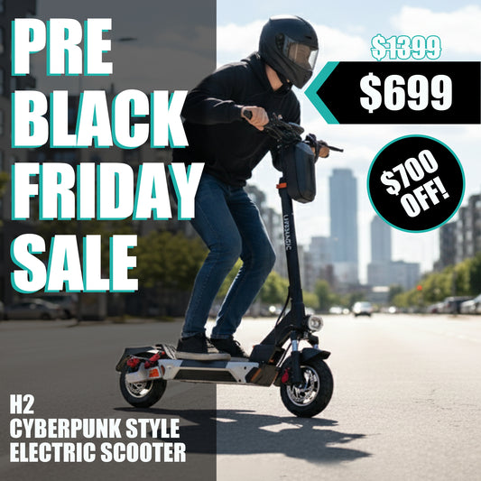H2 Cyberpunk Electric Scooter