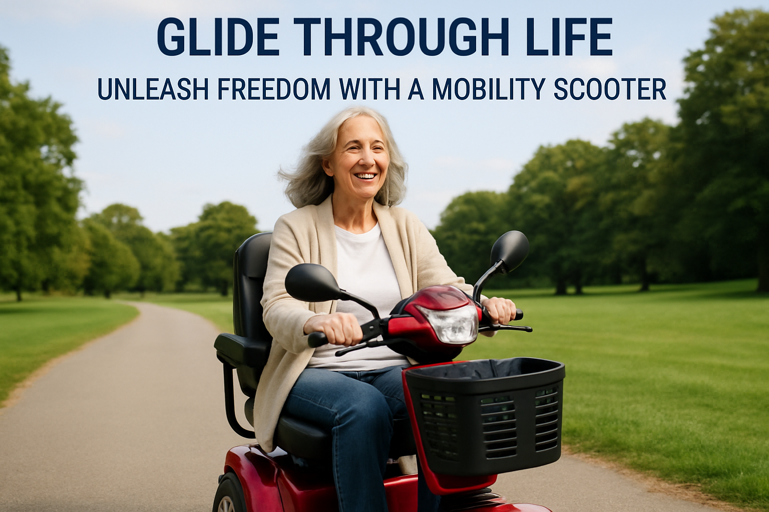 Glide Through Life: Unleash Freedom with a Mobility Scooter