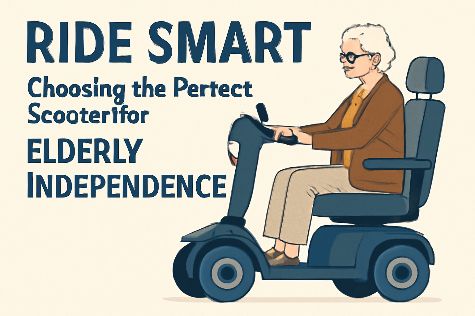 Ride Smart: Choosing the Perfect Scooter for Elderly Independence