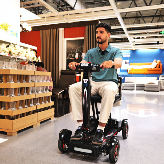 Carbon Fiber Mobility Scooter – Certified Refurbished, 24-Month Warranty