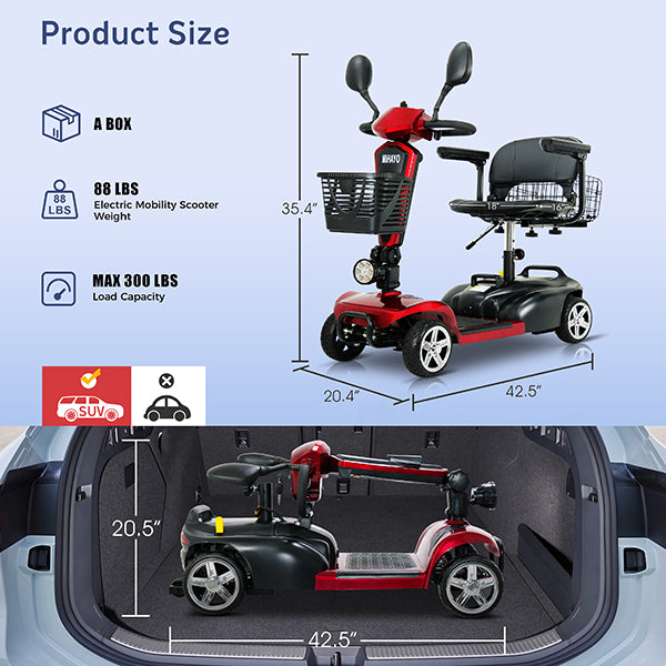 MIHAYO S1 Mobility Scooter