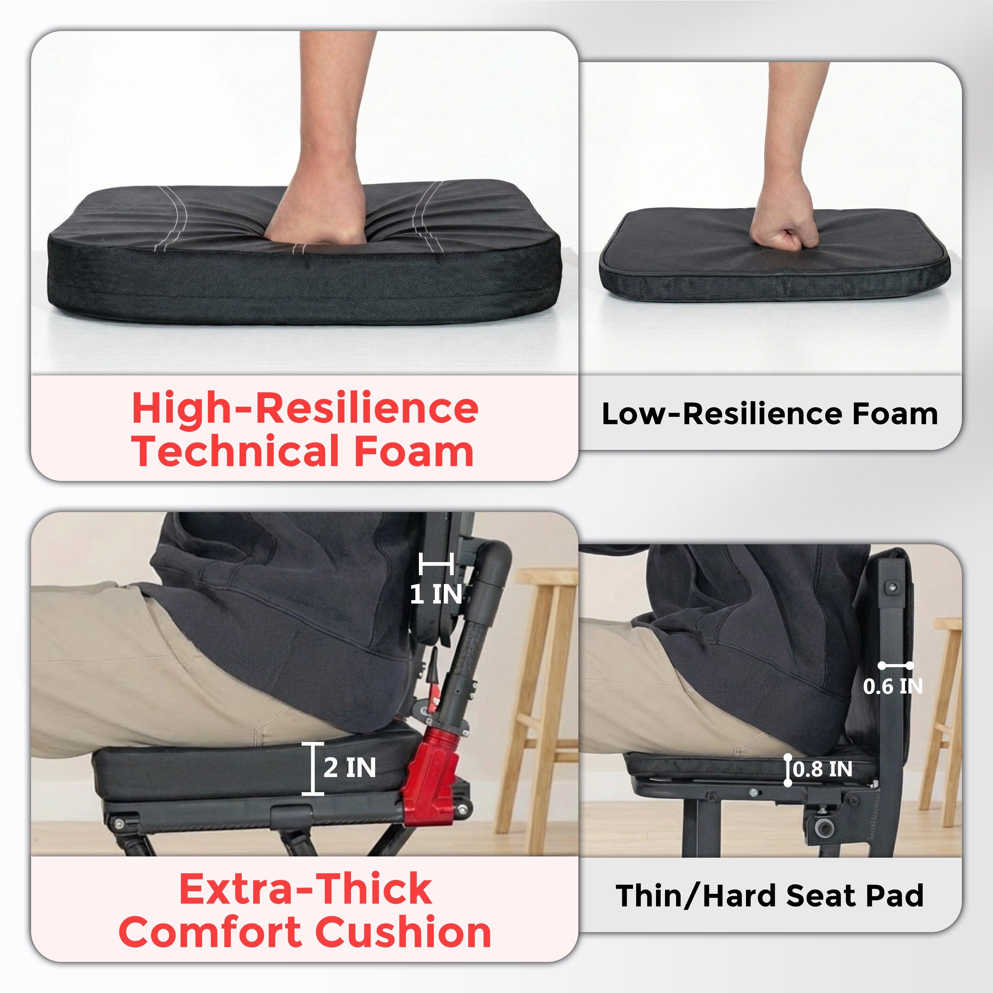 MOVEMAGIC 100% carbon fiber mobile scooter -38 pounds lightweight and foldable, approved for aviation and cruise ships, 288WH battery, 350W silent brushless motor