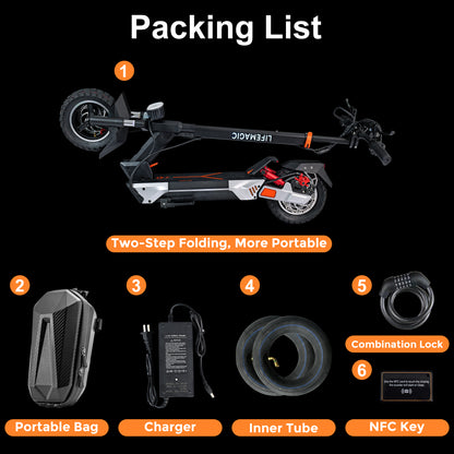 H2 Cyberpunk Electric Scooter