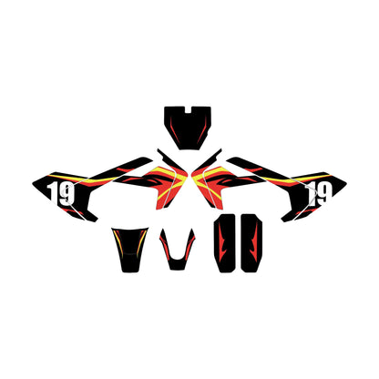 Dirt Ebike cool DIY sticker kit