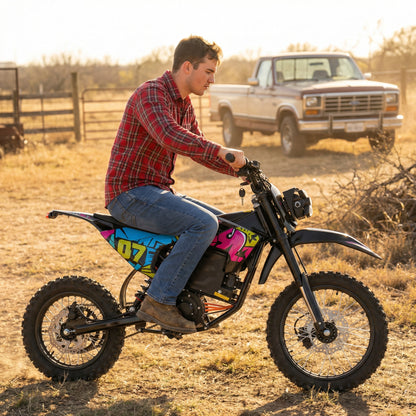 Dirt Ebike cool DIY sticker kit