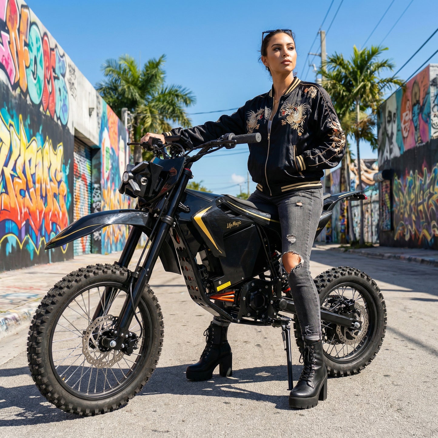 Dirt Ebike cool DIY sticker kit