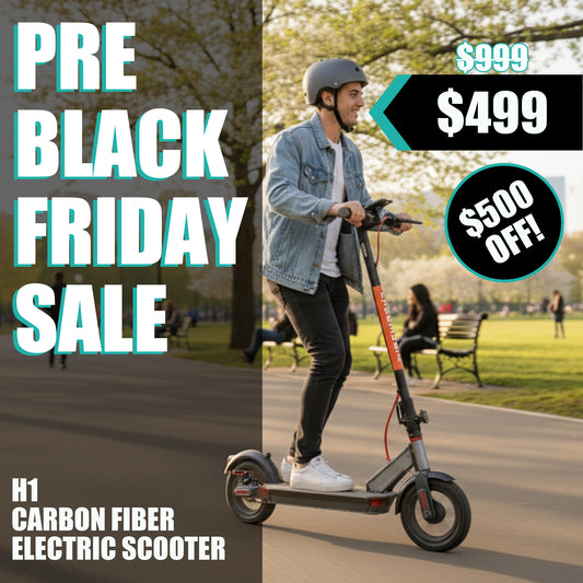 LIFEMAGIC H1 CARBON FIBER SCOOTER