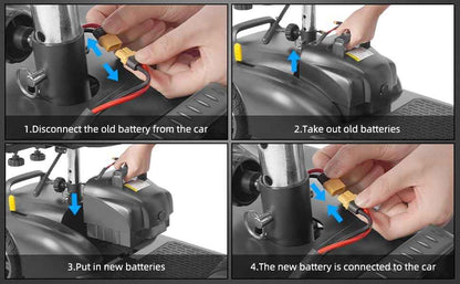 Lithium Battery for MOVEMAGIC Electric Scooters - 30Ah/15Ah - MOVEMAGIC
