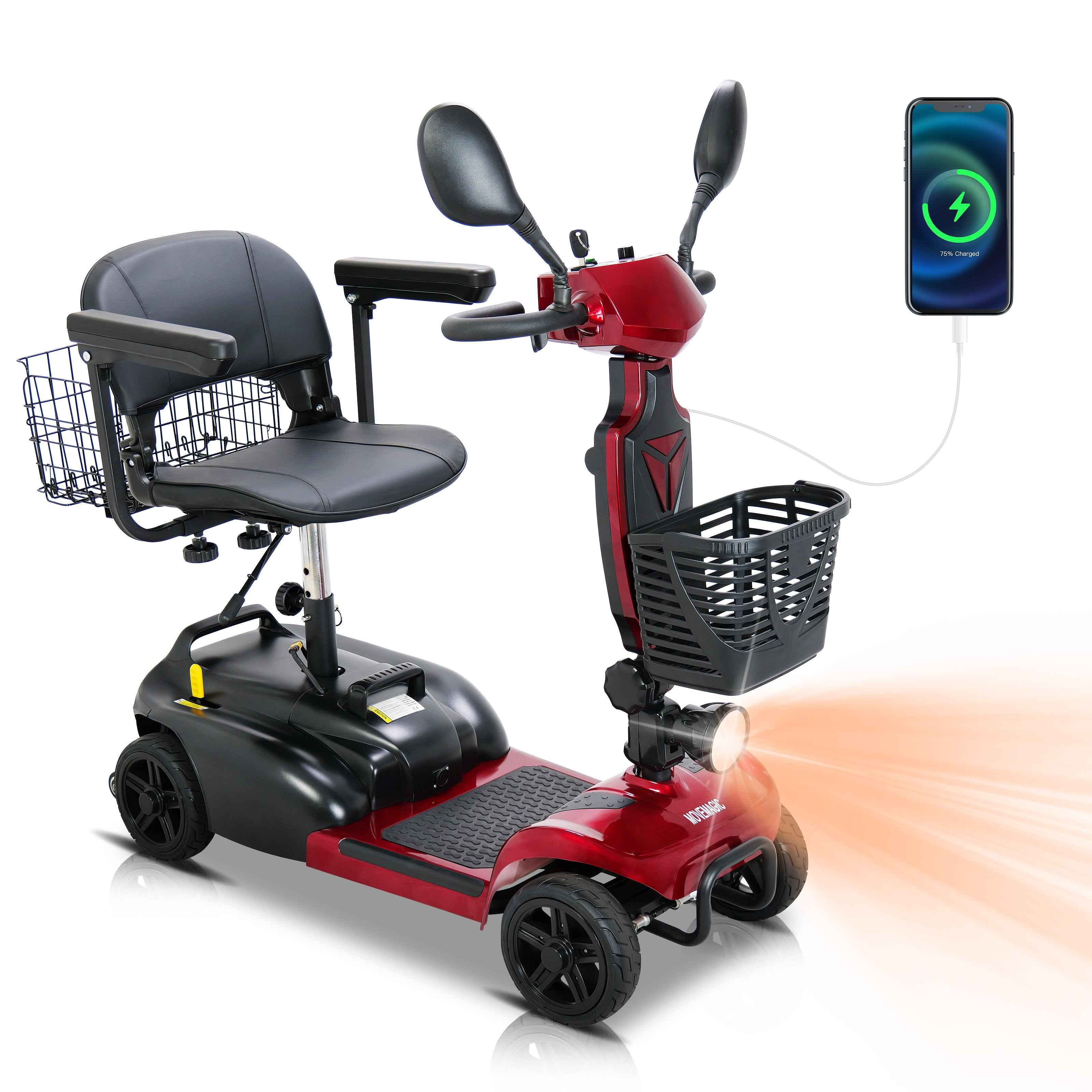 MOVEMAGIC 4-Wheel Mobility Scooter - MOVEMAGIC