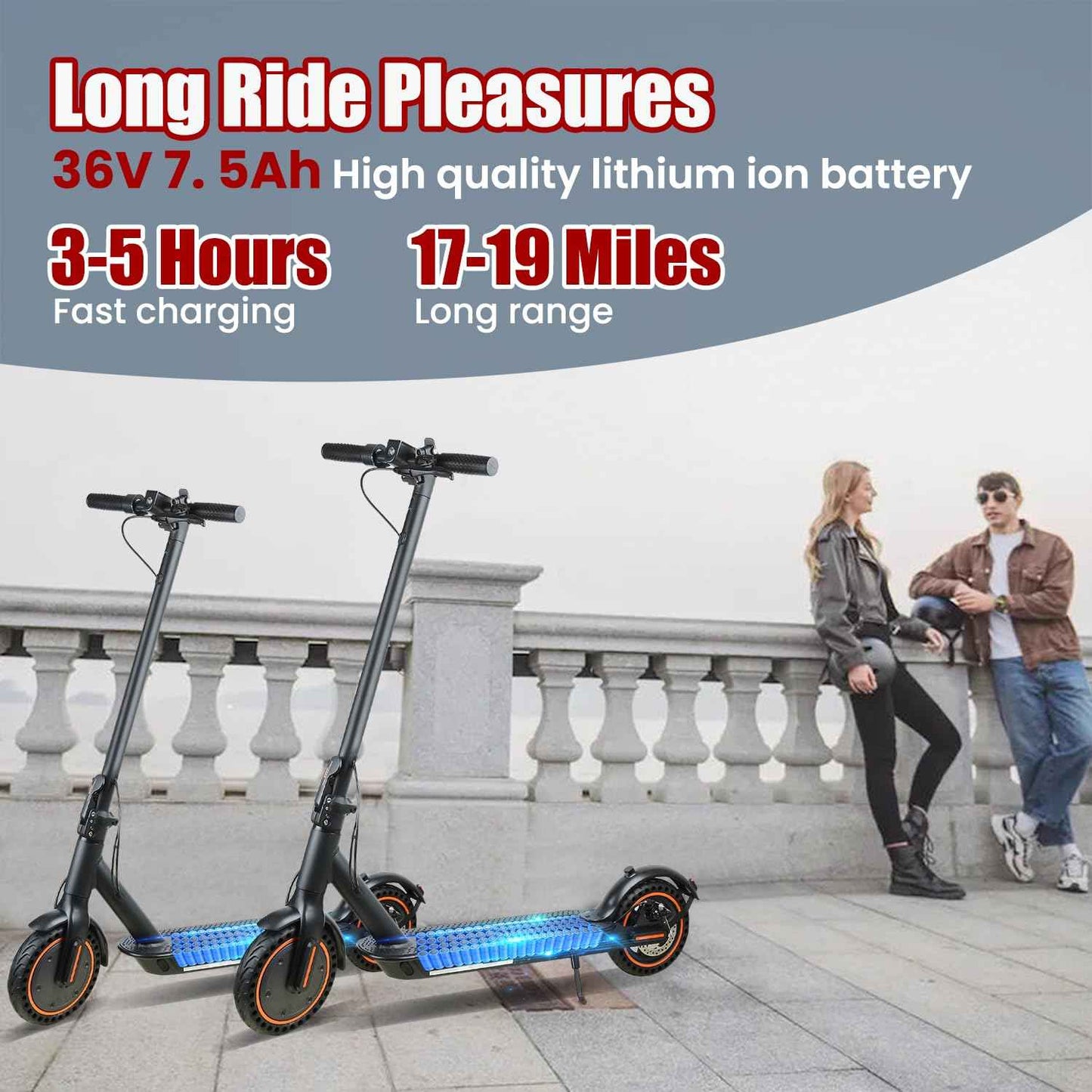 MOVEMAGIC E-Scooter DY8502 - MOVEMAGIC