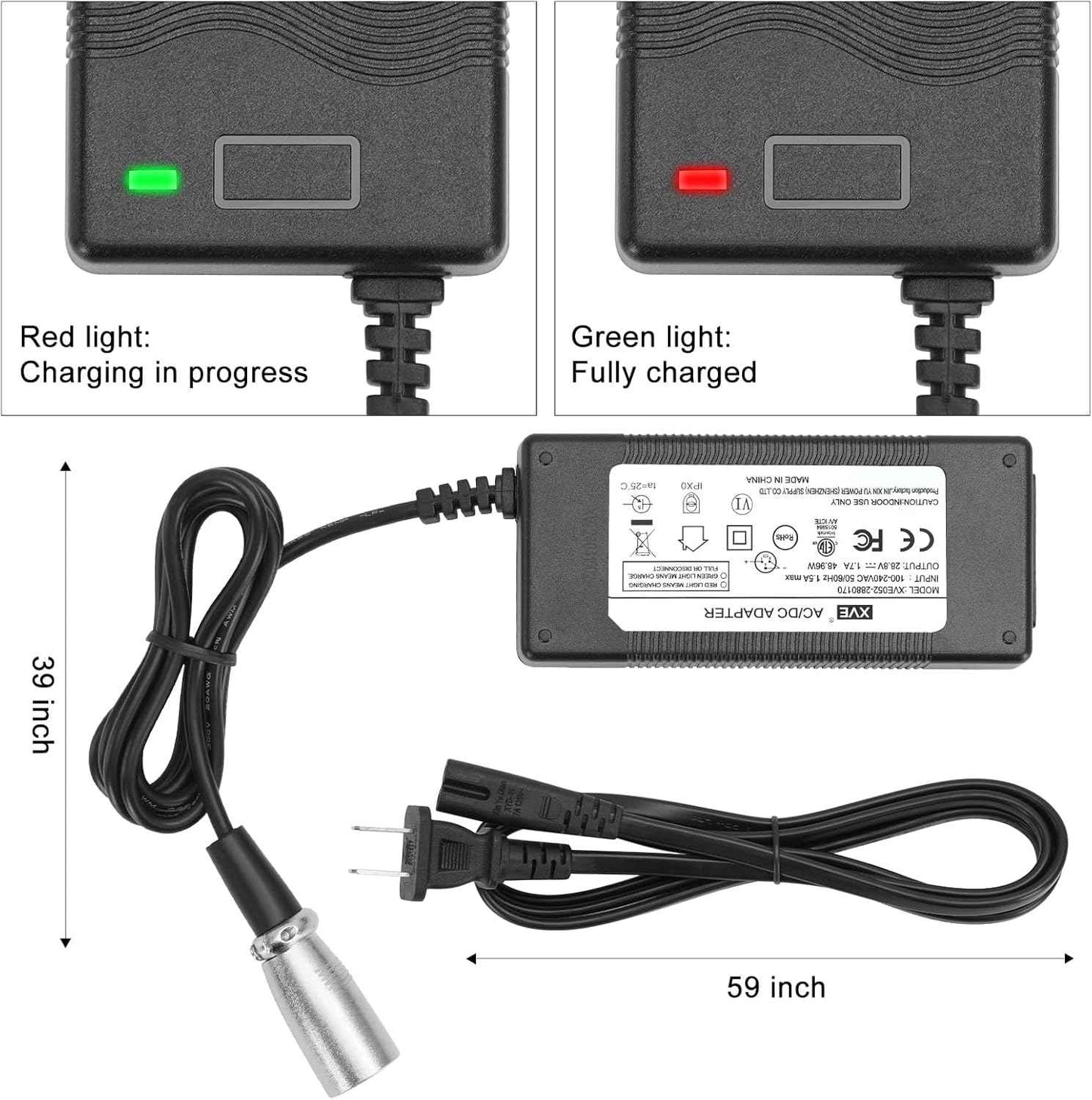 MOVEMAGIC S2 Electric Mobility Scooter Charger*1pc - MOVEMAGIC