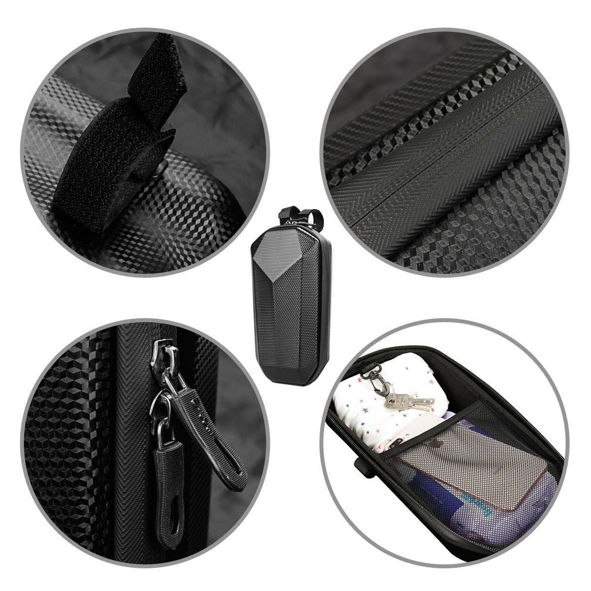 MOVEMAGIC Waterproof Scooter PU Storage Bag
