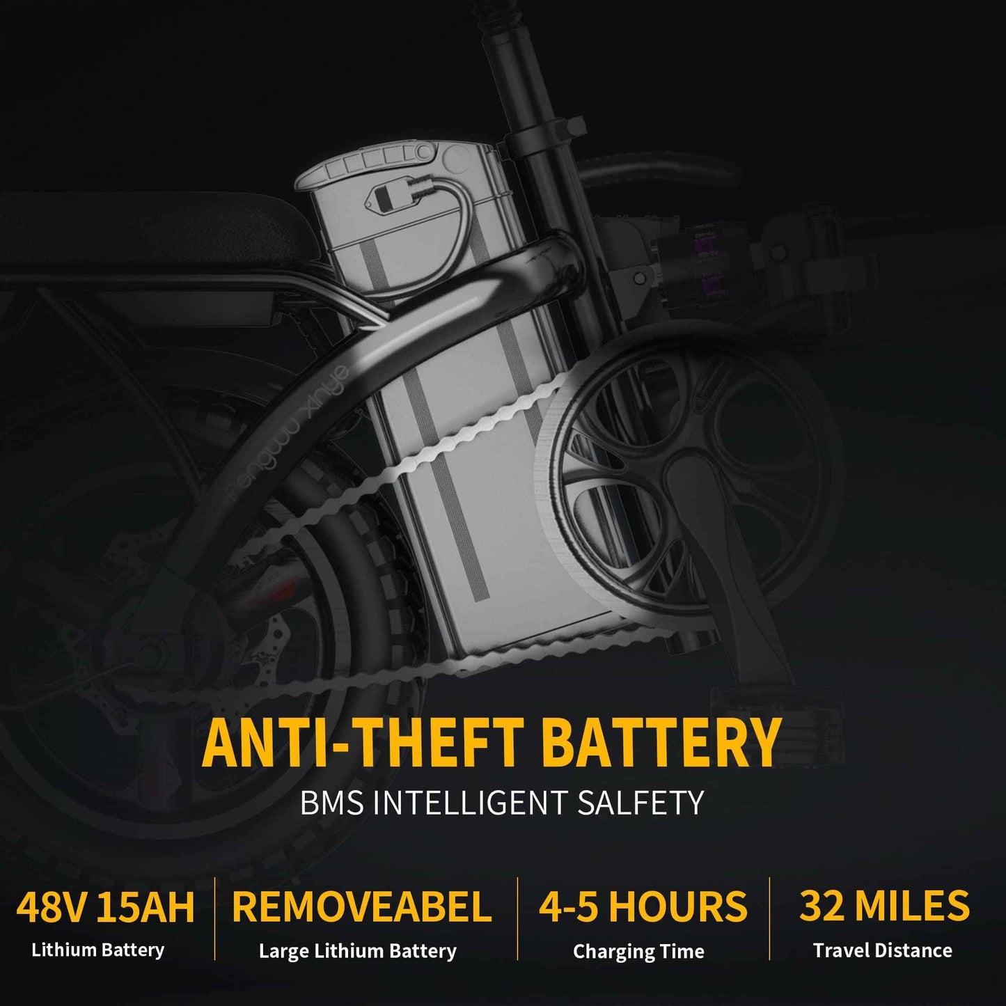 Movemagic Ebikes F400W - MOVEMAGIC