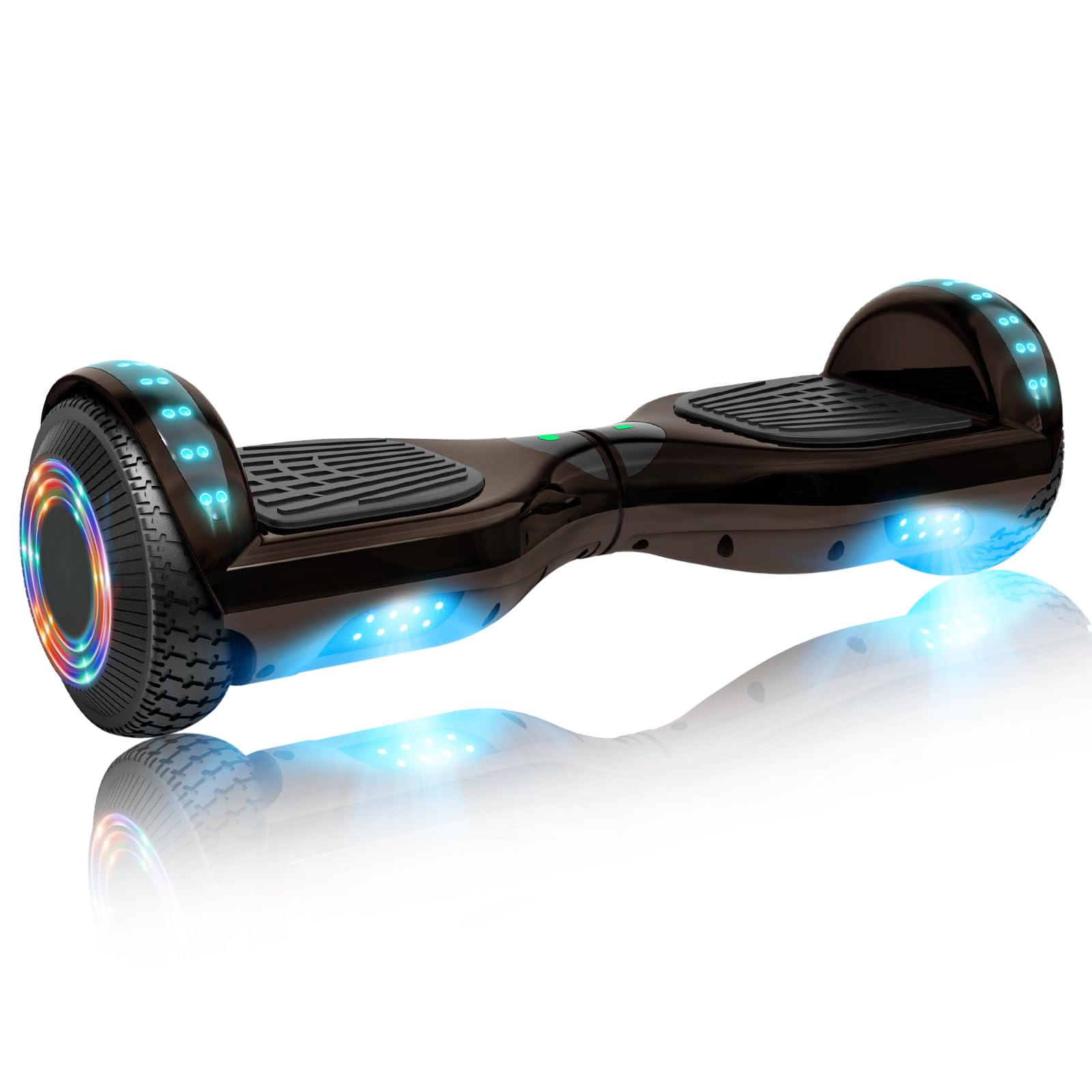 MOVEMAGIC Hoverboard for Kids Ages 6-12, with Built-in Bluetooth Speaker and 6.5" Colorful Lights Wheels, Safety Certified Self Balancing Scooter Gift for Kids