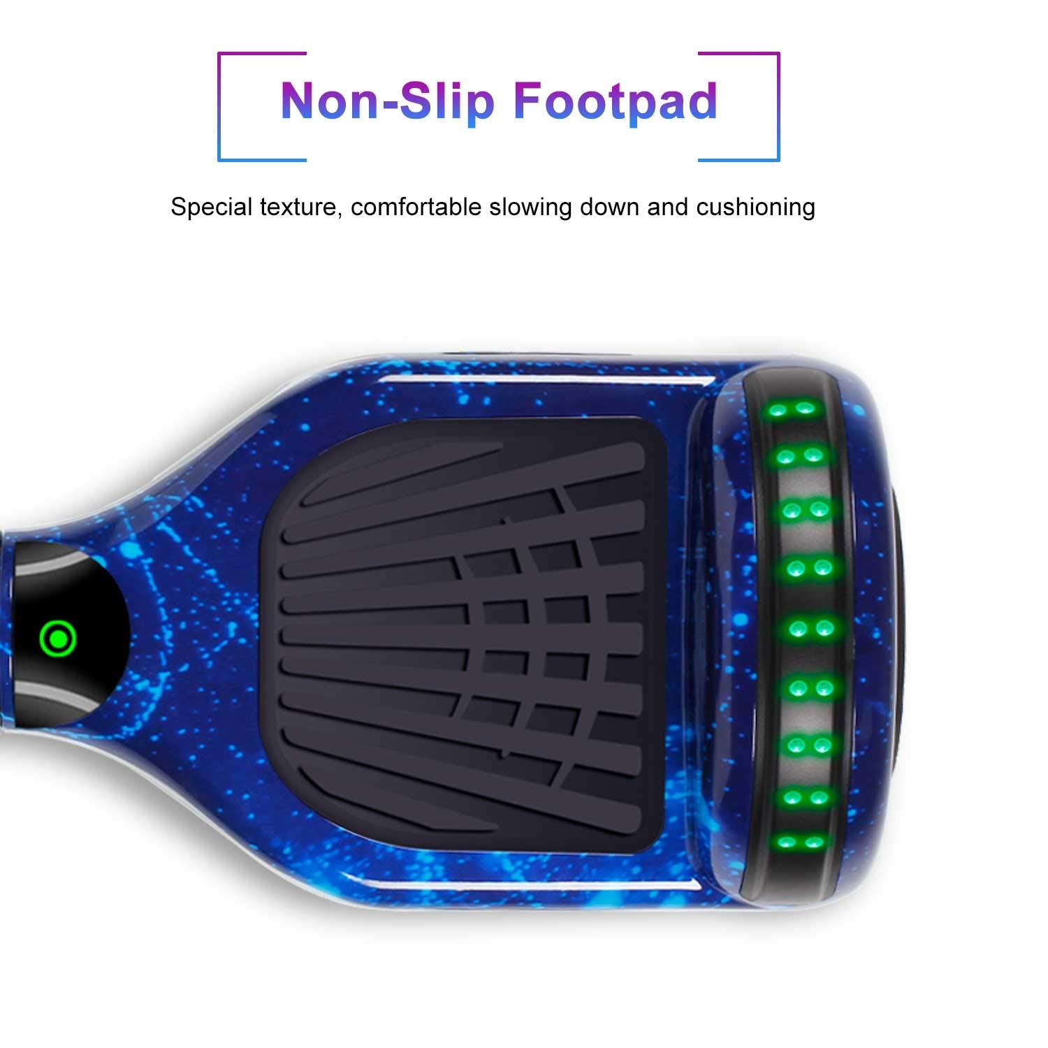 movemagic Hoverboard for Kids Ages 6-12, with Built-in Bluetooth Speaker and 6.5" Colorful Lights Wheels, Safety Certified Self Balancing Scooter Gift for Kids